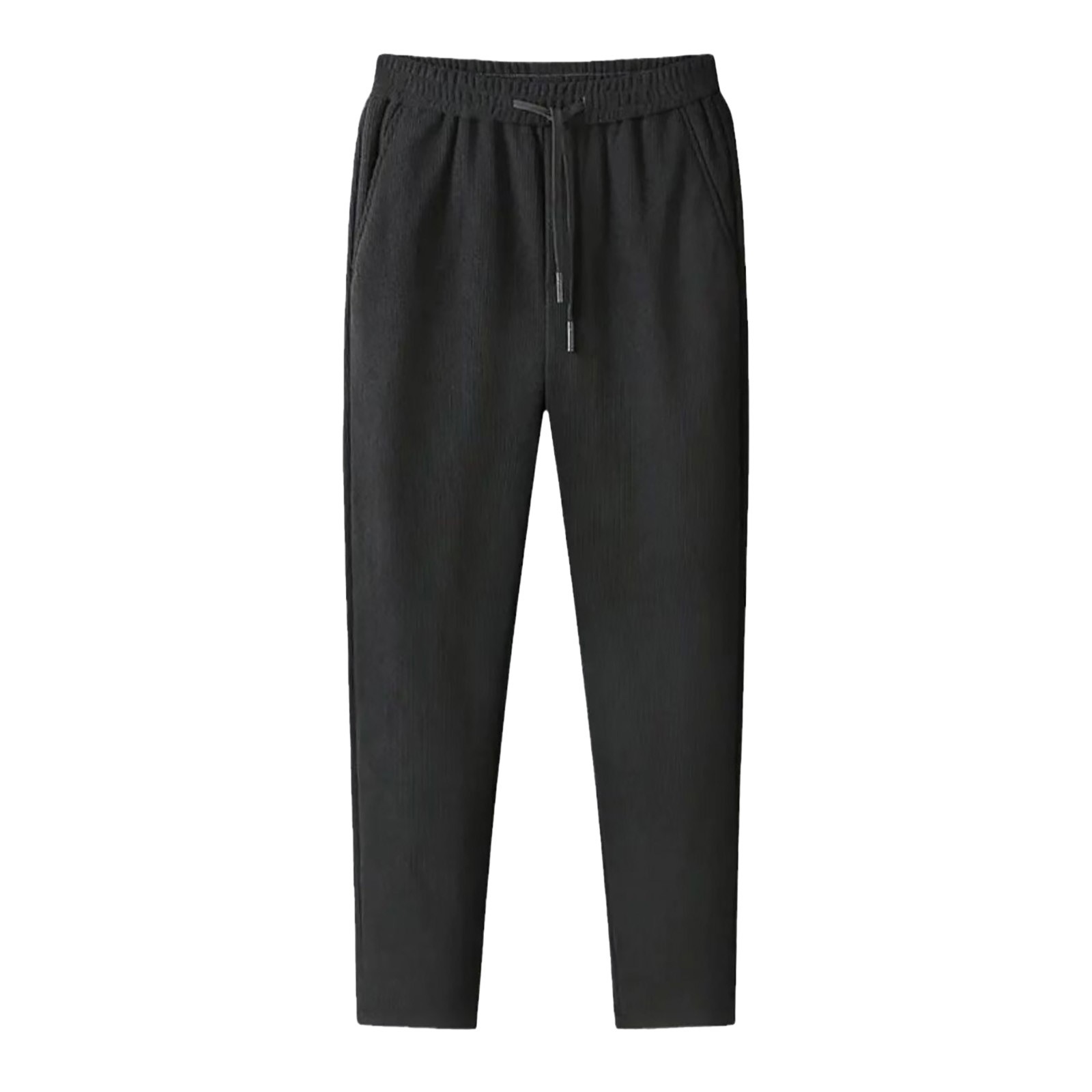 thumbnail image 2 of Pantalones chinos de pana de corte recto para hombre: sin pinzas, tejido elástico, bolsillos laterales, para ocasiones informales y de oficina, tallas L-XXXXXL., 2 of 7